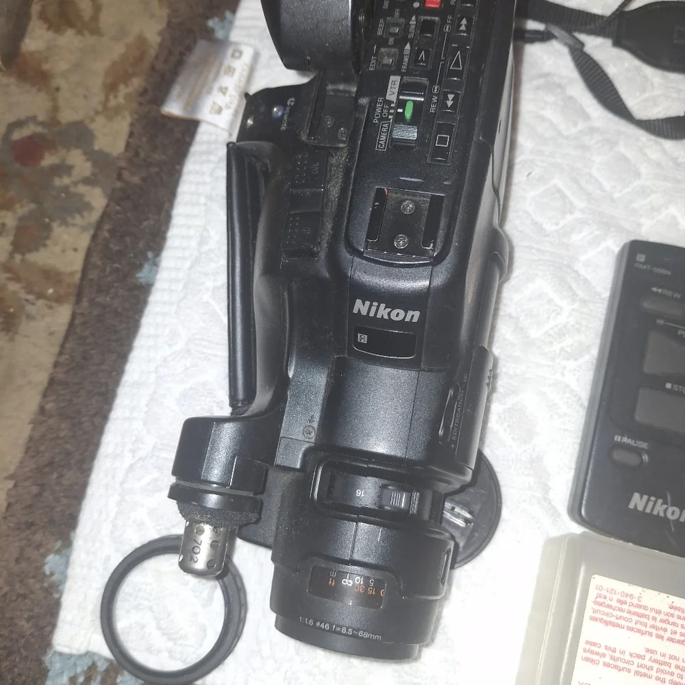 Nikon Black Video Camera Set